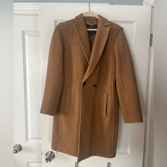 J Crew Daphne Topcoat Italian Boiled Wool - Picture 3 of 6